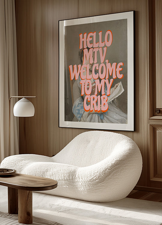 MTV Meets Classic Canvas Poster