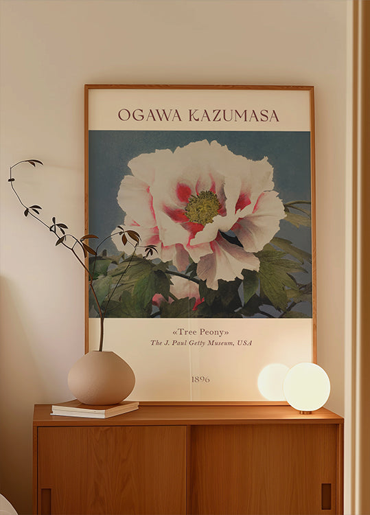 Tree Peony, Ogawa Kazumasa Foral Poster