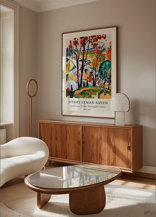 Henry Lyman Sayen, Huntingdon Valley Poster