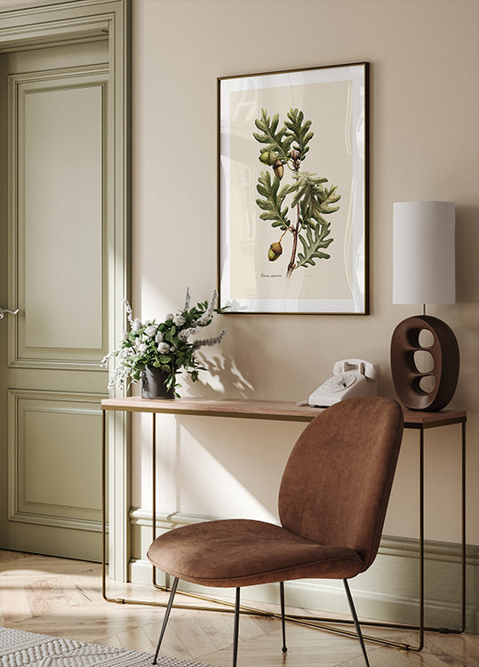 Botany   Quercus Pyrenaica Poster