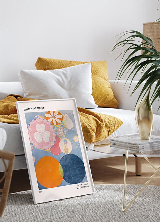 The Ten Largest, No. 2, Childhood by Hilma af Klint Poster