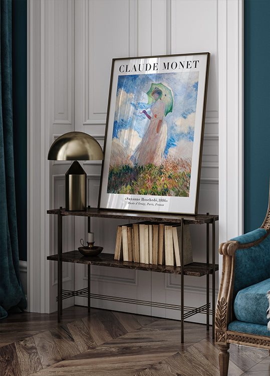 Claude Monet - Suzanne Hoschedé Poster