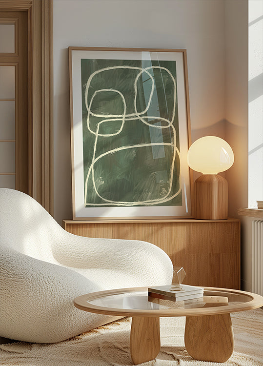 Whimsical Loopscape Poster