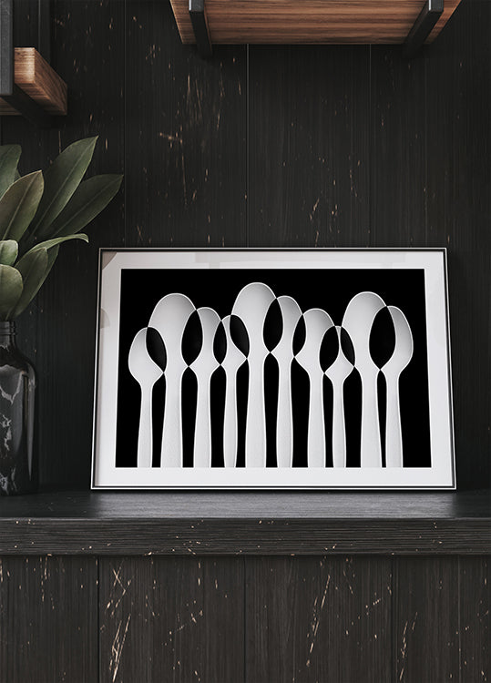 Spoons Abstract:  Forest