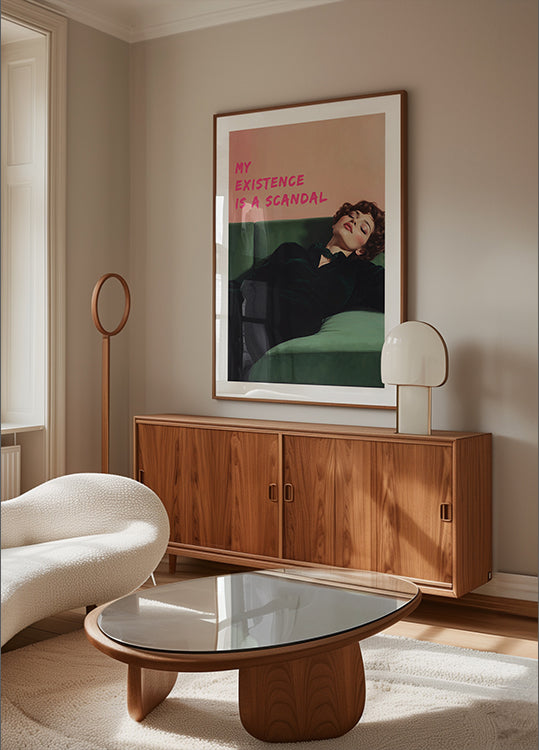 My existence is a scandal Poster