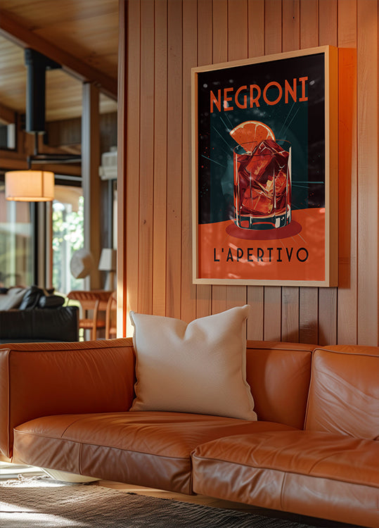 Negroni L' Apertivo Poster