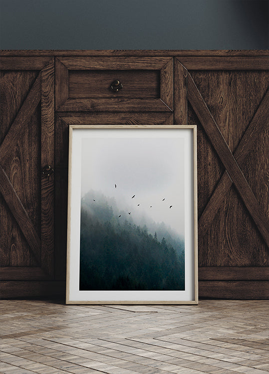 Foggy Morning 4 Poster