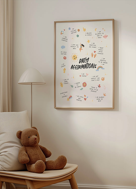 Daily Affirmations No2 Poster