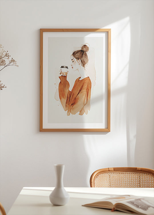 Coffee On the Go Poster