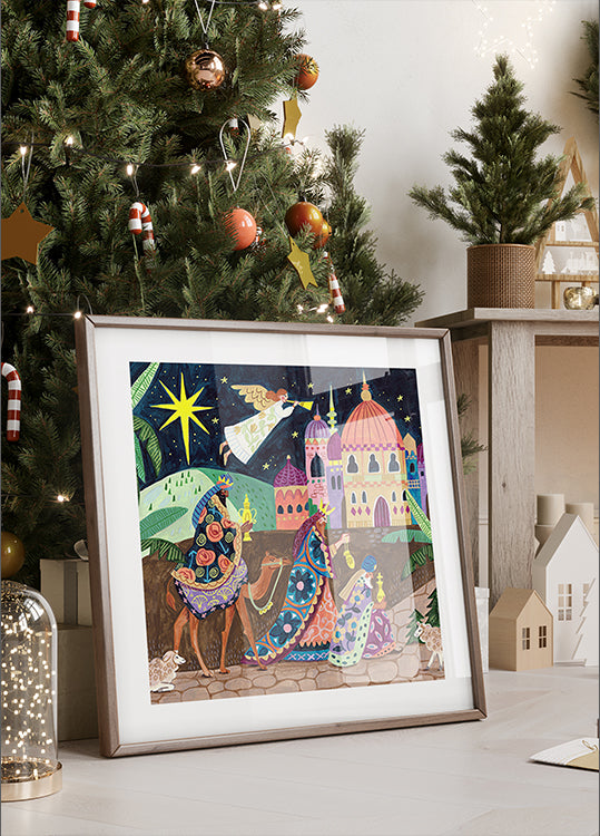 Three Wise Men in the night Poster