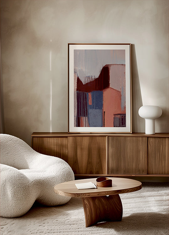 Abstract Urban Forms Poster