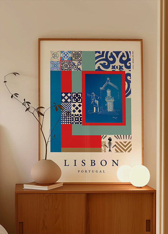 Lisbon Façades Poster