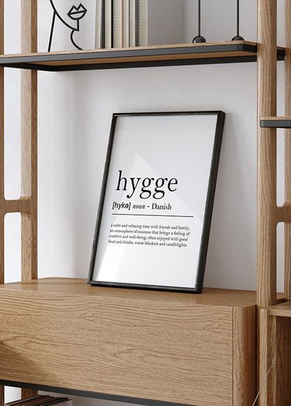 Hygge - A Danish Concept of Comfort Poster