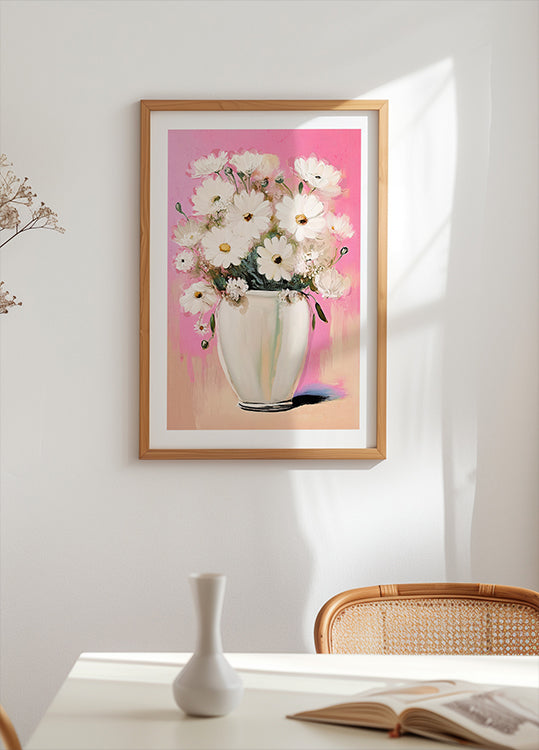 Petals in Pink Hue Poster