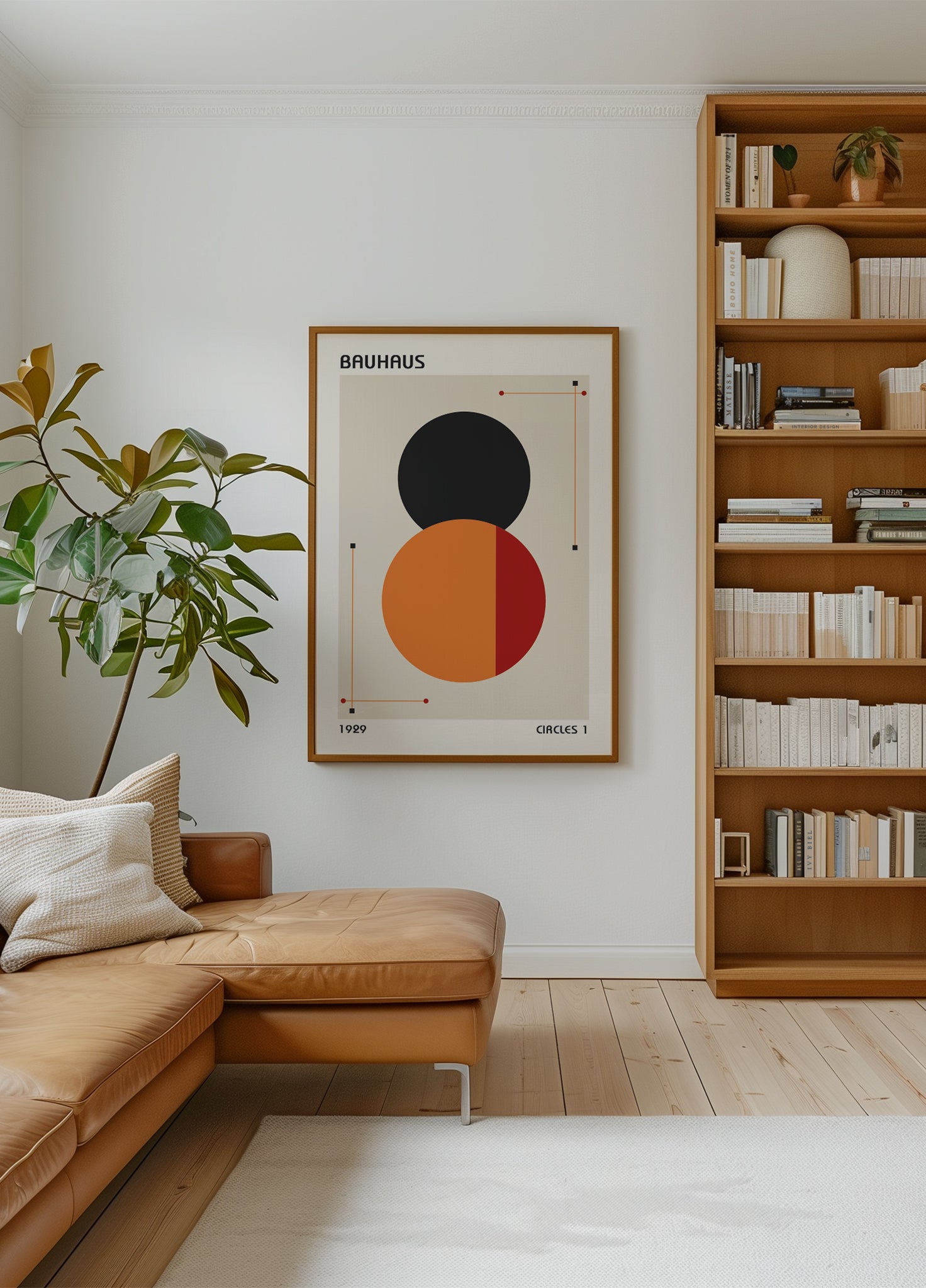 Bauhaus Circles 1 Poster