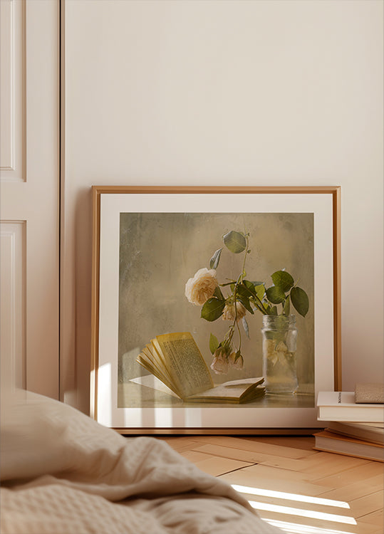 Enjoying a Rainy Day Poster