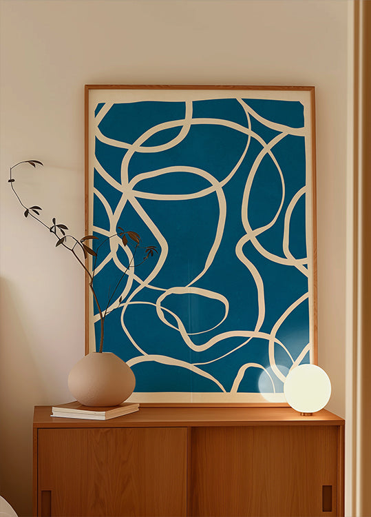 Expressive lines 9 Poster