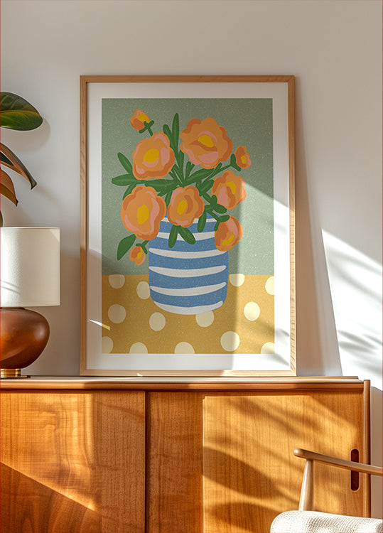 Peony smiles Poster