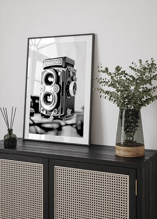 Vintage Camera Poster