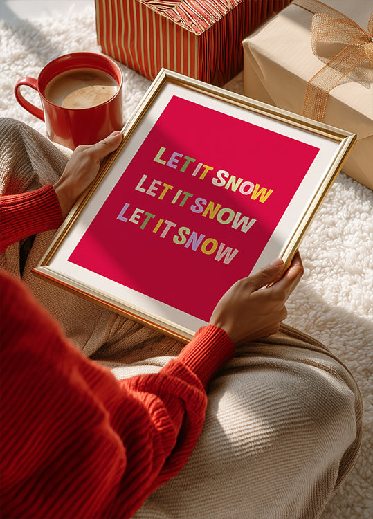 Let It Snow No.1 Poster