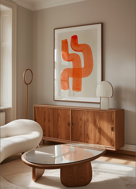 Bold geometric Poster