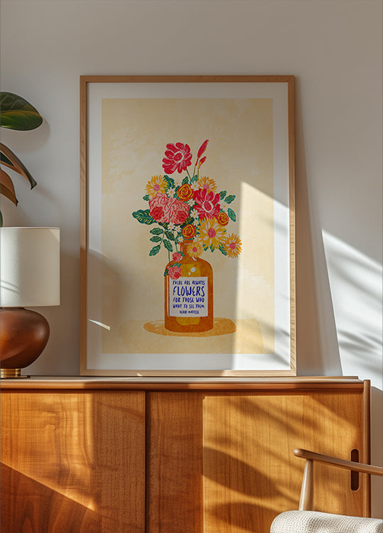 Always flowers Poster