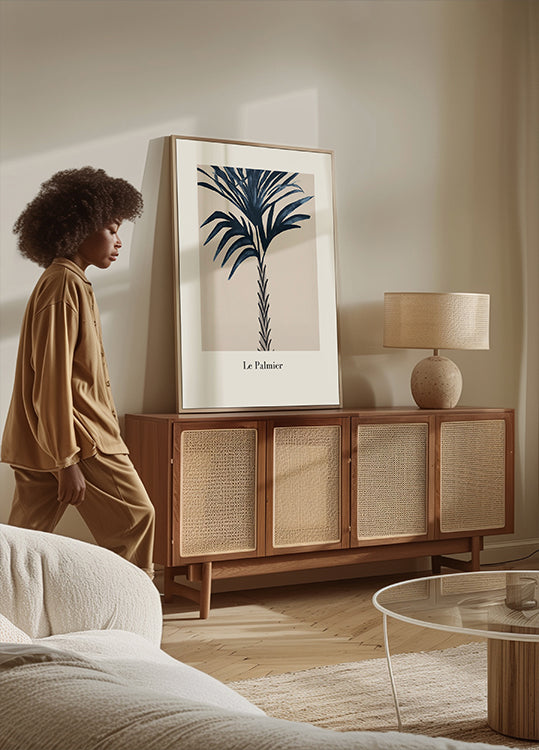 Le Palmier Poster
