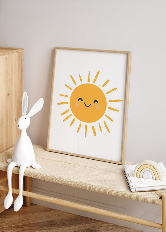 Smiling Sun Poster