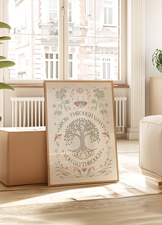 Grow Through Poster