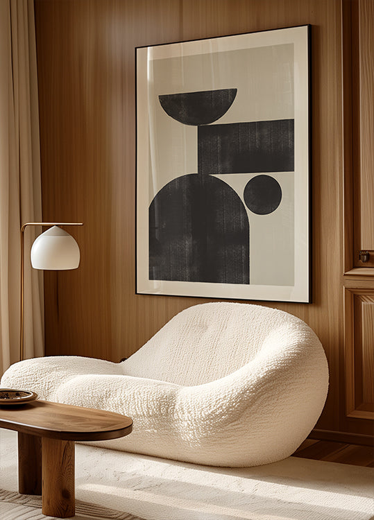 Geometric Harmony Poster