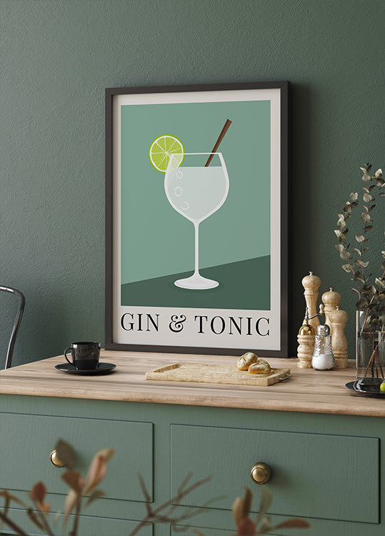 Gin &amp; Tonic Poster
