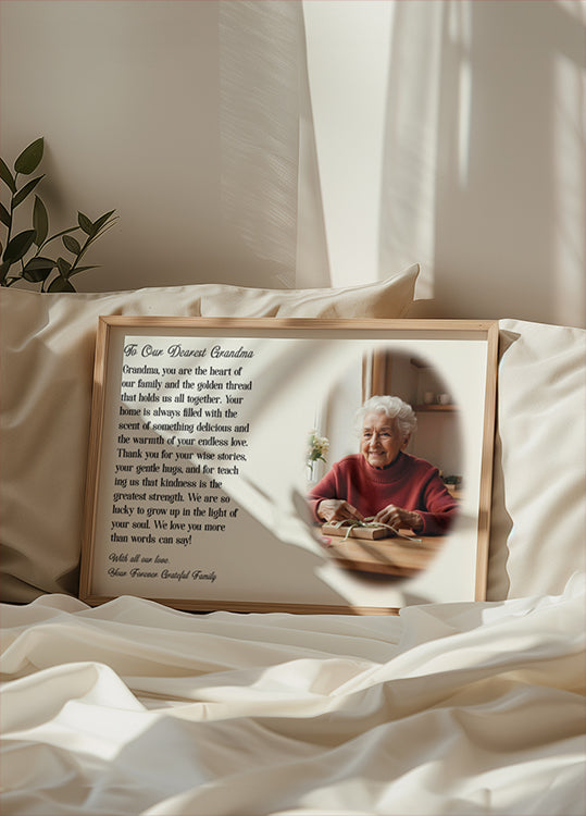 Word Art with Picture Personal Poster