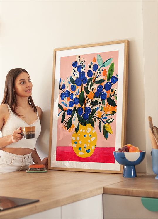 Blooming Joy Poster