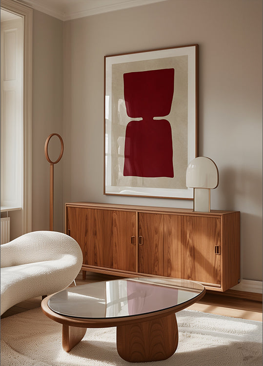 Organic and abstract 4 Poster