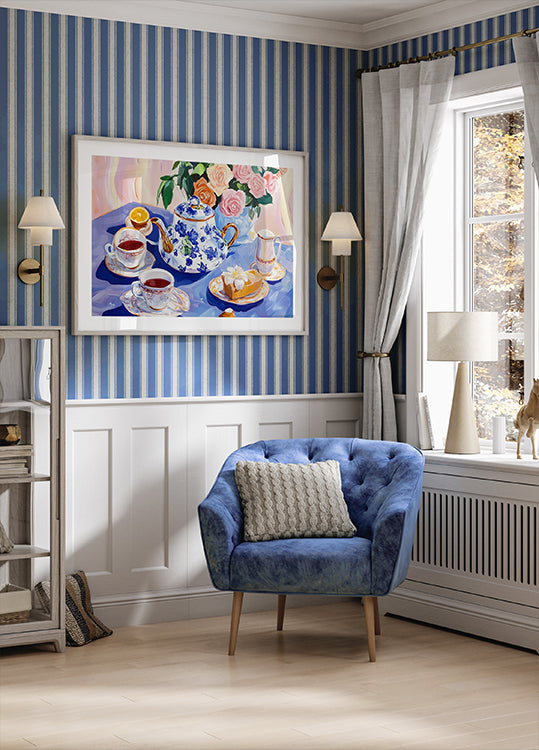 Afternoon Tea Table Poster