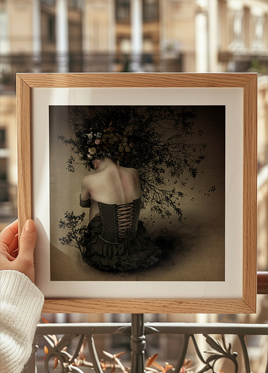 Night scented girl Poster