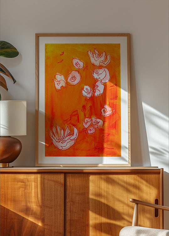 Dreamgarden6 Ochre Poster