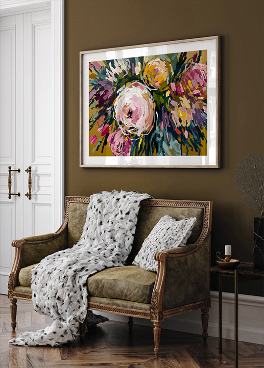 Marigold Bloom Poster