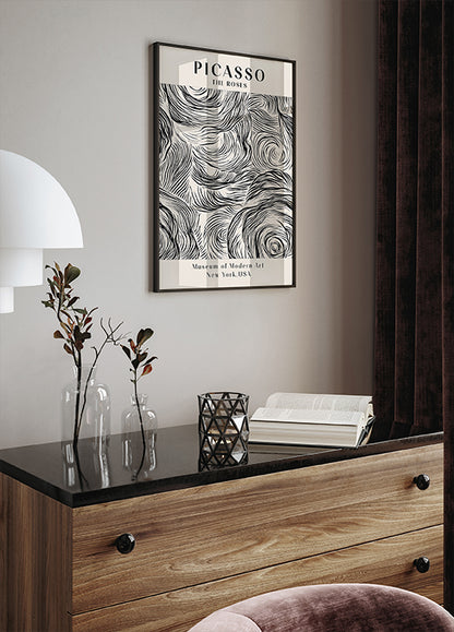 Picasso - The Roses Poster