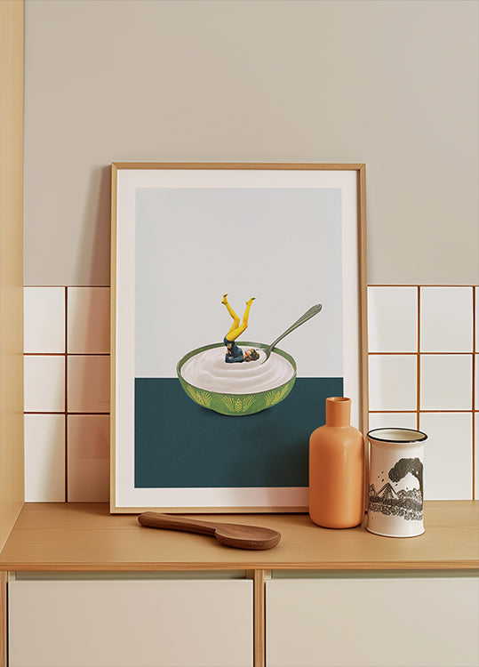 Yoga in my yogurt  Poster