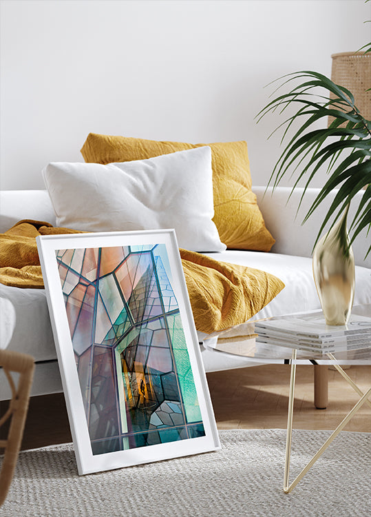 Colour Mosaic Poster
