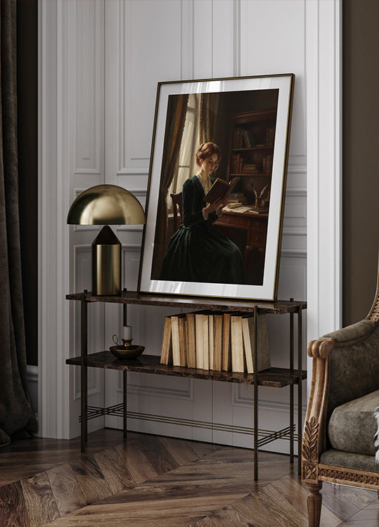 Classic Reading Room Poster