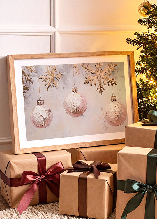 Elegant Winter Ornaments (NEW)