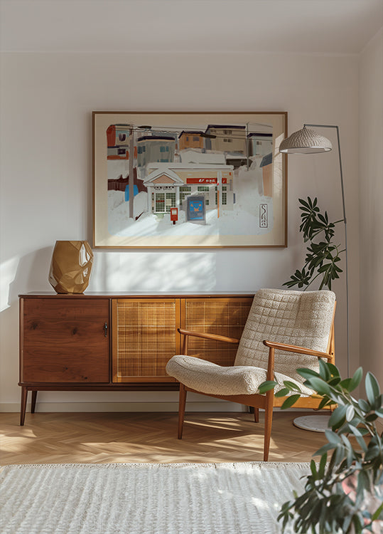 Post Office Japan Poster