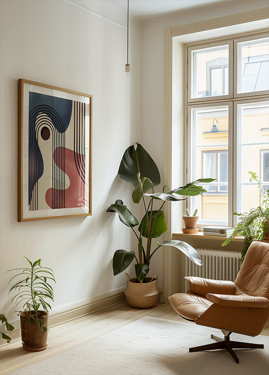 Mid Century Abstract Painting