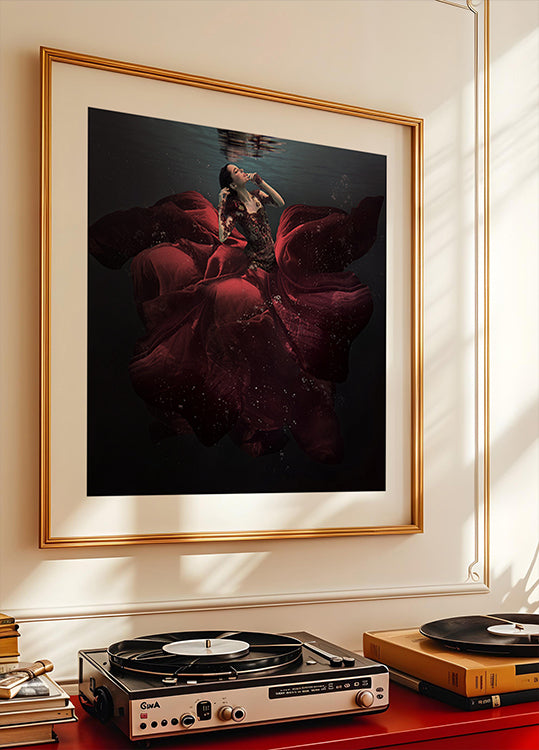 The Lady in Red Poster