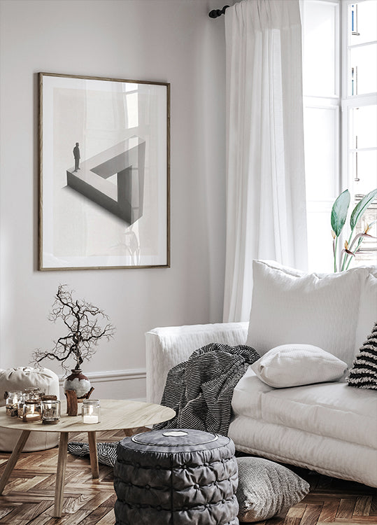 The Illusion of Progress, Penrose Triangle Poster