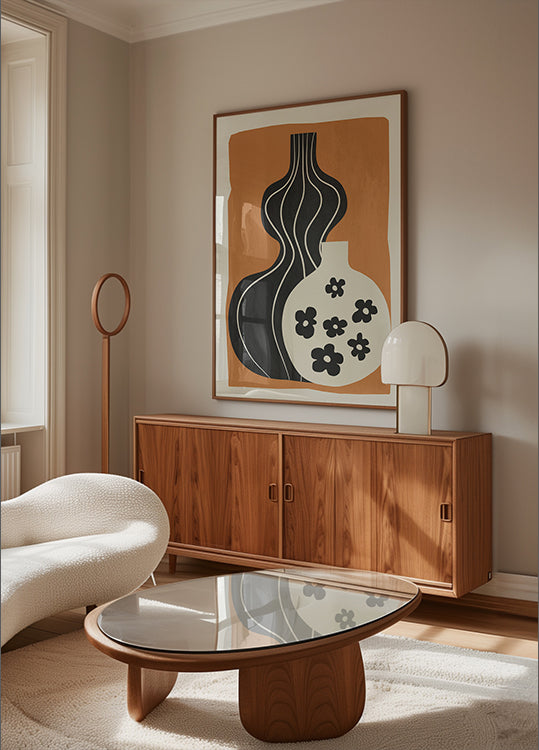 Abstract Elegance Poster