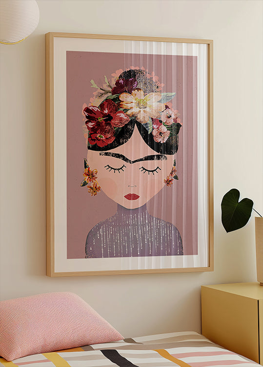 Floral Serenity Poster