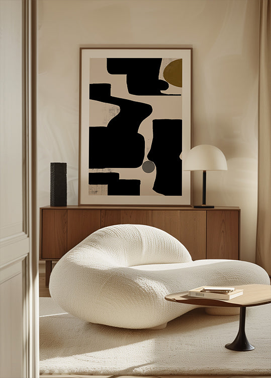 Curves and Shadows Poster